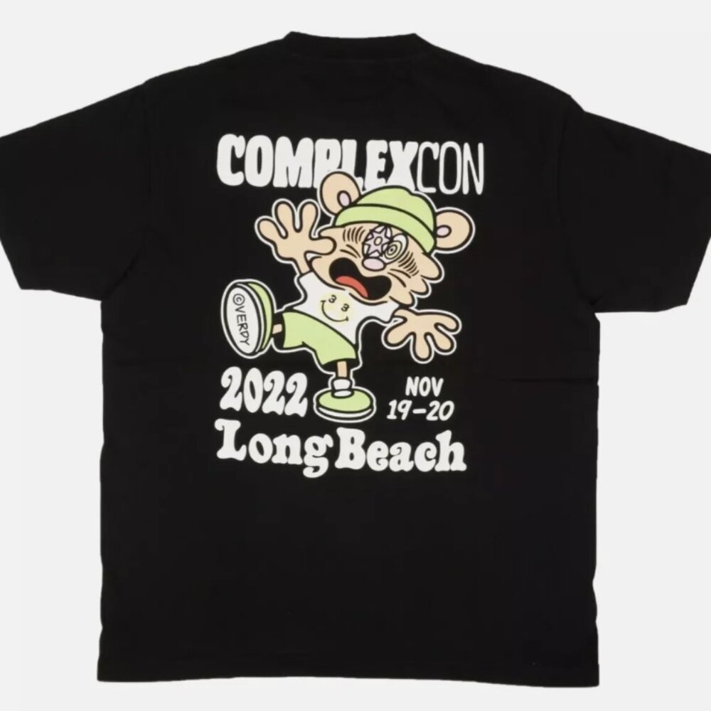Complexcon X Verdy Logo Short Sleeve Shirt Black Size S
